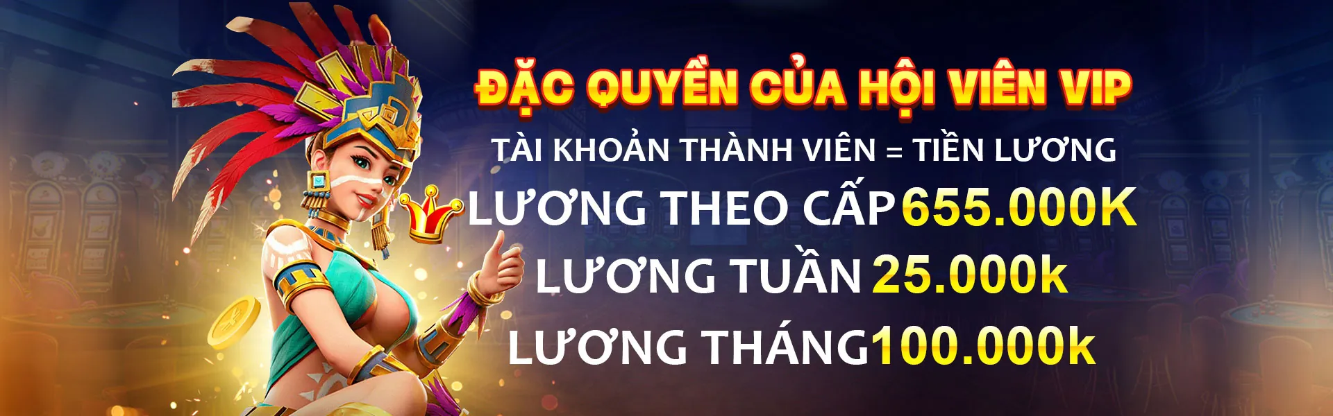 Chương trình VIP YesVIP với các cấp độ và đặc quyền cao cấp